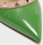 Valentino Vintage Pre-owned Leather heels Green Dames - Thumbnail 7