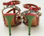 Valentino Vintage Pre-owned Leather heels Multicolor Dames - Thumbnail 5