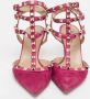 Valentino Vintage Pre-owned Leather heels Pink Dames - Thumbnail 3