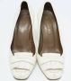 Valentino Vintage Pre-owned Leather heels White Dames - Thumbnail 3