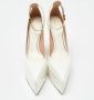 Valentino Vintage Pre-owned Leather heels White Dames - Thumbnail 3