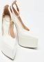 Valentino Vintage Pre-owned Leather heels White Dames - Thumbnail 4