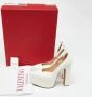 Valentino Vintage Pre-owned Leather heels White Dames - Thumbnail 9