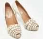 Valentino Vintage Pre-owned Leather heels White Dames - Thumbnail 4