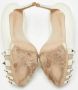 Valentino Vintage Pre-owned Leather heels White Dames - Thumbnail 6