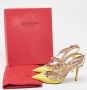 Valentino Vintage Pre-owned Leather heels Yellow Dames - Thumbnail 9