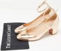 Valentino Vintage Pre-owned Leather heels Yellow Dames - Thumbnail 9
