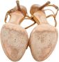 Valentino Vintage Pre-owned Leather sandals Beige Dames - Thumbnail 5