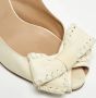 Valentino Vintage Pre-owned Leather sandals Beige Dames - Thumbnail 7