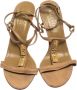 Valentino Vintage Pre-owned Leather sandals Beige Dames - Thumbnail 2