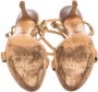 Valentino Vintage Pre-owned Leather sandals Beige Dames - Thumbnail 5