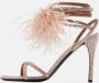 Valentino Vintage Pre-owned Leather sandals Beige Dames - Thumbnail 2