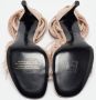 Valentino Vintage Pre-owned Leather sandals Beige Dames - Thumbnail 6