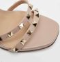 Valentino Vintage Pre-owned Leather sandals Beige Dames - Thumbnail 7