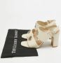 Valentino Vintage Pre-owned Leather sandals Beige Dames - Thumbnail 9