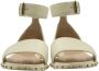 Valentino Vintage Pre-owned Leather sandals Beige Dames - Thumbnail 2