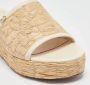 Valentino Vintage Pre-owned Leather sandals Beige Dames - Thumbnail 7