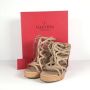 Valentino Vintage Pre-owned Leather sandals Beige Dames - Thumbnail 7