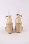 Valentino Vintage Pre-owned Leather sandals Beige Dames - Thumbnail 2