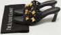 Valentino Vintage Pre-owned Leather sandals Black Dames - Thumbnail 9