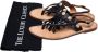 Valentino Vintage Pre-owned Leather sandals Black Dames - Thumbnail 7