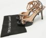 Valentino Vintage Pre-owned Leather sandals Black Dames - Thumbnail 9