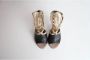 Valentino Vintage Pre-owned Leather sandals Black Dames - Thumbnail 10