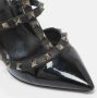 Valentino Vintage Pre-owned Leather sandals Black Dames - Thumbnail 8