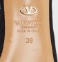 Valentino Vintage Pre-owned Leather sandals Black Dames - Thumbnail 7
