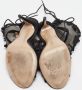 Valentino Vintage Pre-owned Leather sandals Black Dames - Thumbnail 6