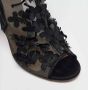 Valentino Vintage Pre-owned Leather sandals Black Dames - Thumbnail 7