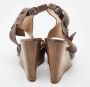 Valentino Vintage Pre-owned Leather sandals Brown Dames - Thumbnail 5