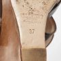 Valentino Vintage Pre-owned Leather sandals Brown Dames - Thumbnail 8