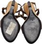 Valentino Vintage Pre-owned Leather sandals Brown Dames - Thumbnail 5