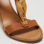 Valentino Vintage Pre-owned Leather sandals Brown Dames - Thumbnail 7