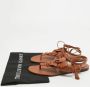 Valentino Vintage Pre-owned Leather sandals Brown Dames - Thumbnail 9