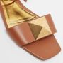 Valentino Vintage Pre-owned Leather sandals Brown Dames - Thumbnail 7