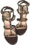 Valentino Vintage Pre-owned Leather sandals Brown Dames - Thumbnail 2