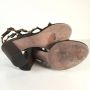 Valentino Vintage Pre-owned Leather sandals Brown Dames - Thumbnail 5