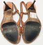 Valentino Vintage Pre-owned Leather sandals Brown Dames - Thumbnail 6