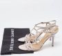 Valentino Vintage Pre-owned Leather sandals Gray Dames - Thumbnail 9