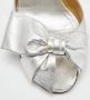 Valentino Vintage Pre-owned Leather sandals Gray Dames - Thumbnail 7