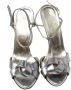 Valentino Vintage Pre-owned Leather sandals Gray Dames - Thumbnail 2