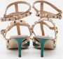 Valentino Vintage Pre-owned Leather sandals Green Dames - Thumbnail 5