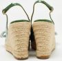 Valentino Vintage Pre-owned Leather sandals Green Dames - Thumbnail 5
