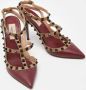 Valentino Vintage Pre-owned Leather sandals Multicolor Dames - Thumbnail 4