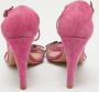 Valentino Vintage Pre-owned Leather sandals Pink Dames - Thumbnail 6