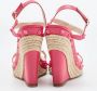 Valentino Vintage Pre-owned Leather sandals Pink Dames - Thumbnail 6