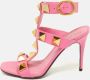 Valentino Vintage Pre-owned Leather sandals Pink Dames - Thumbnail 2