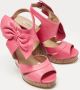 Valentino Vintage Pre-owned Leather sandals Pink Dames - Thumbnail 4